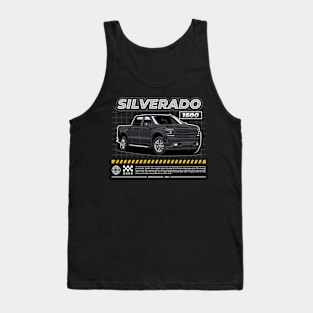 Silverado Truck 1500 Special (Black) Tank Top